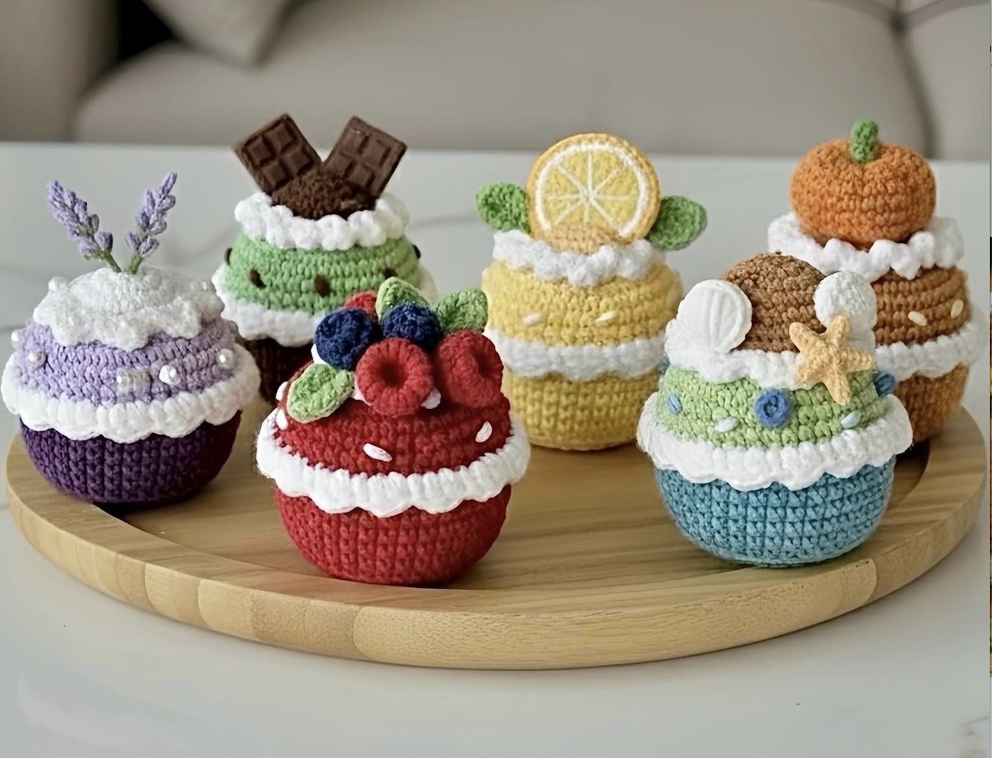 Food crochet products
